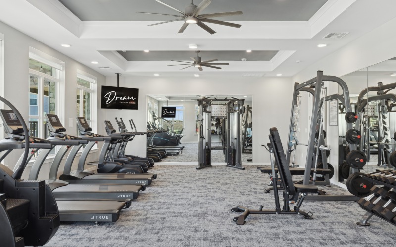 open fitness center