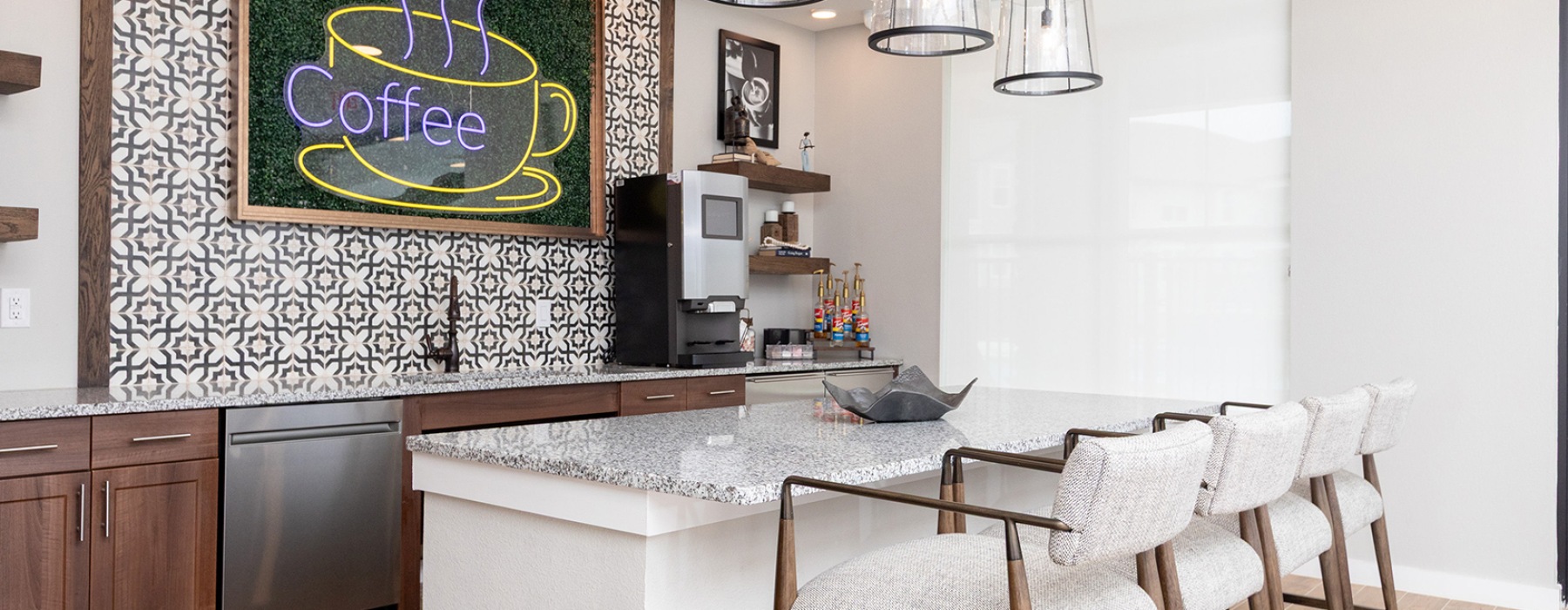 kitchen island with pub seating